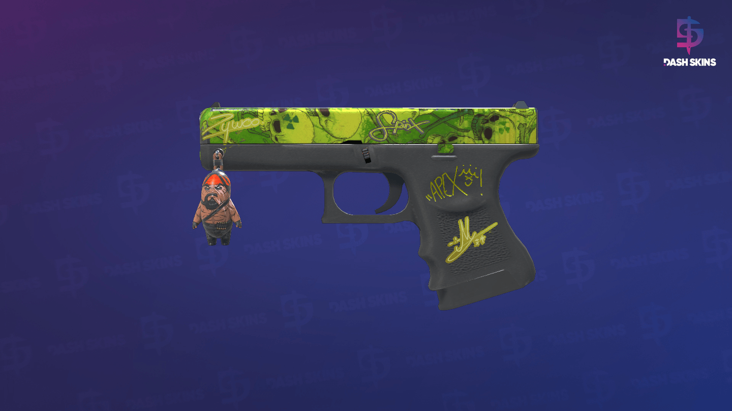 Glock-18 | Nuclear Garden (Field-Tested) Screenshot Playside