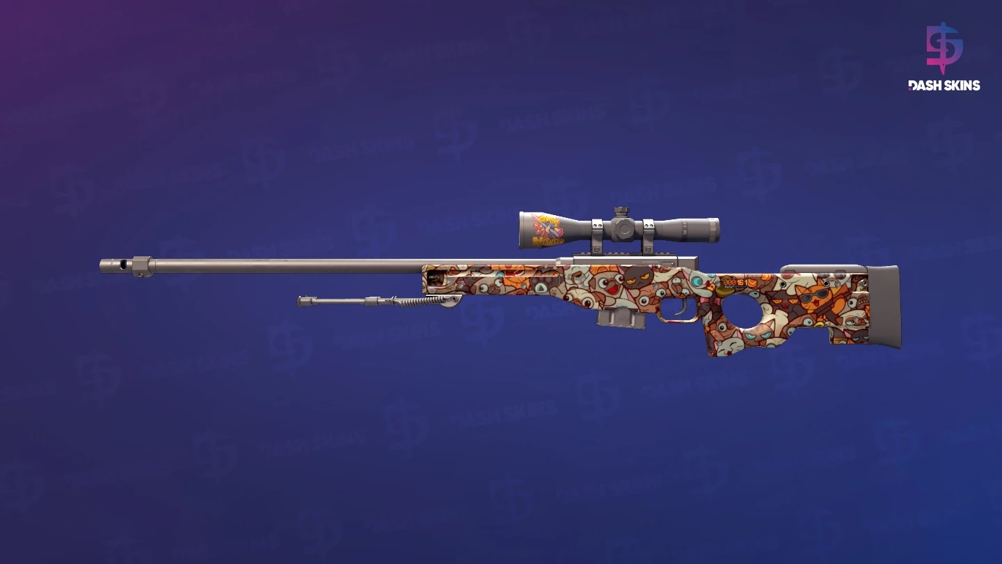 StatTrak™ AWP | PAW (Factory New) Screenshot Playside