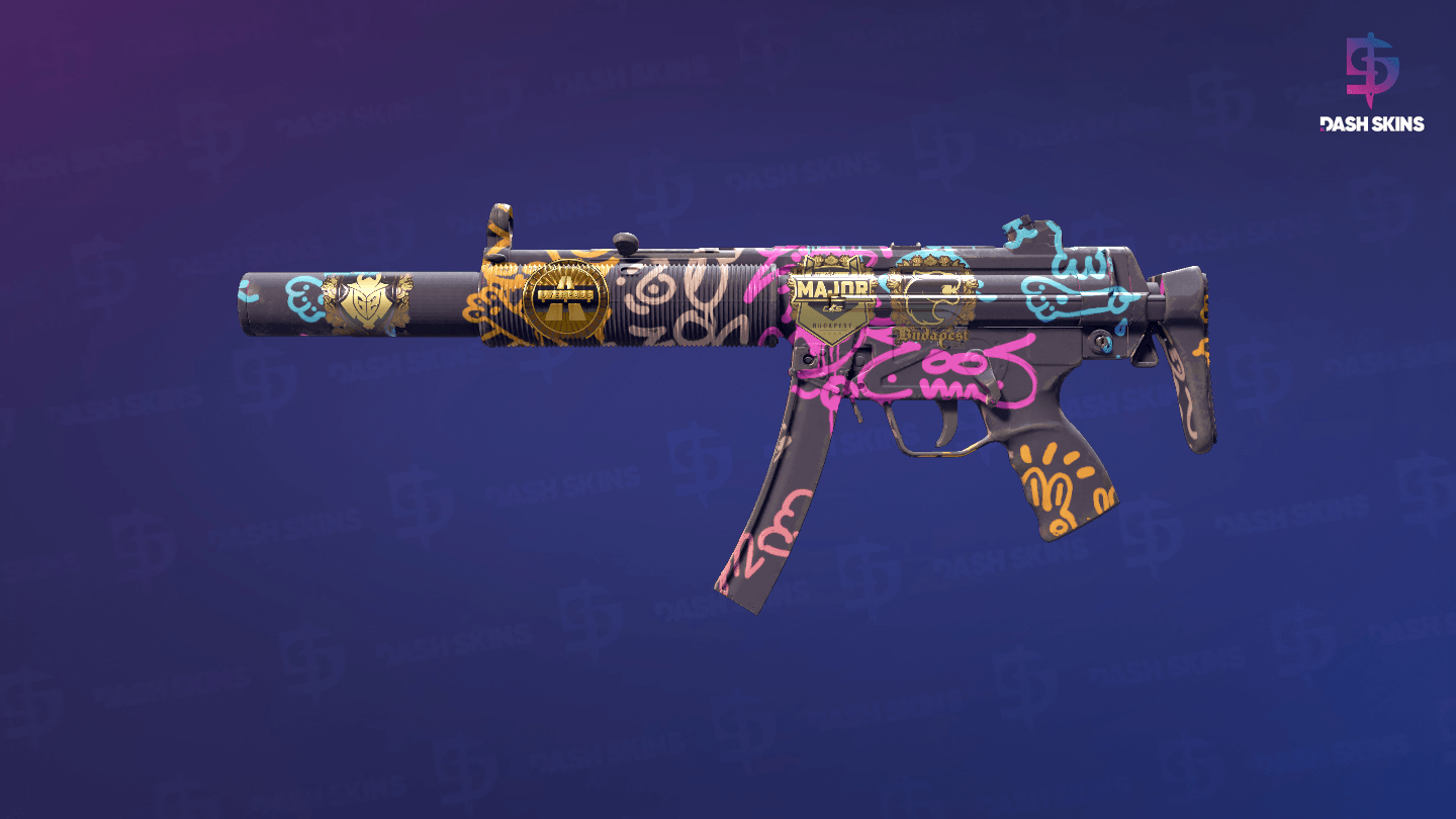 Souvenir MP5-SD | Neon Squeezer (Field-Tested) Screenshot Playside