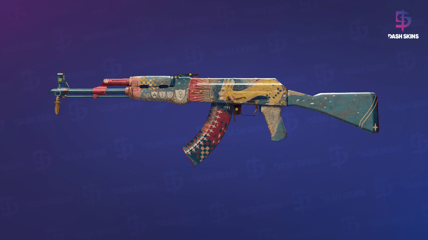 AK-47 | The Empress (Battle-Scarred) Screenshot Playside