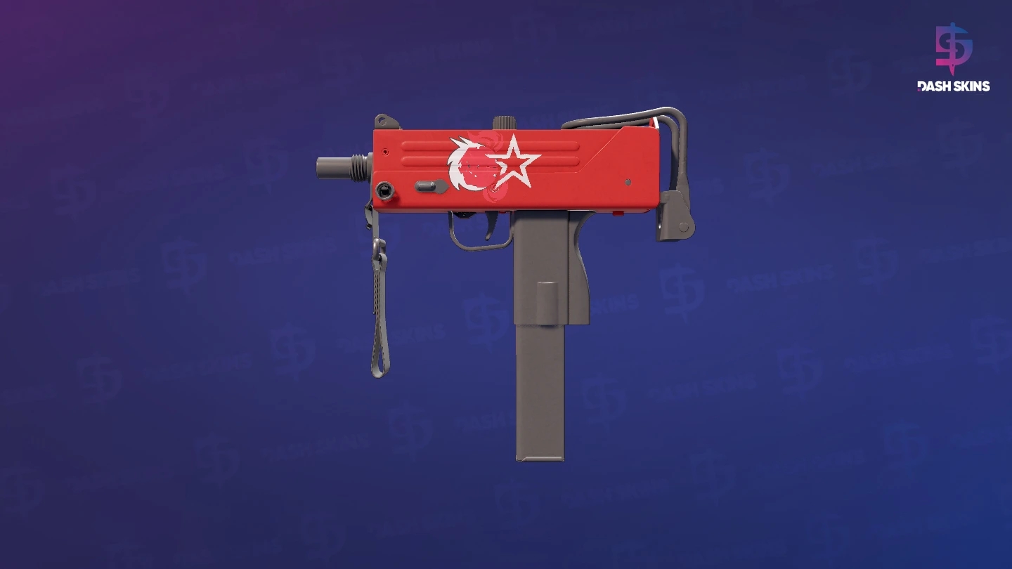 MAC-10 | Candy Apple (Minimal Wear) Screenshot Playside