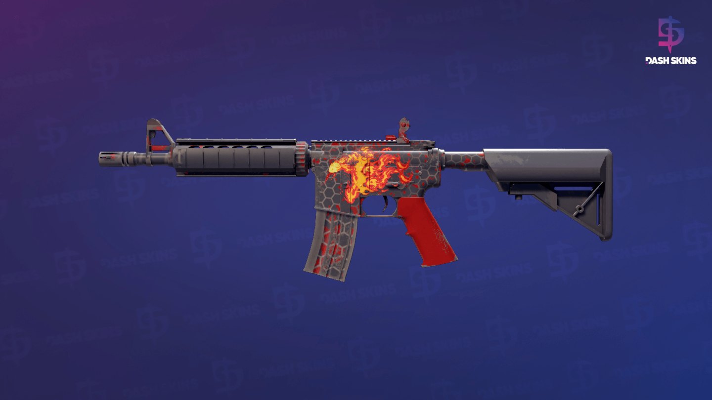 M4A4 | Converter (Minimal Wear) Screenshot Playside