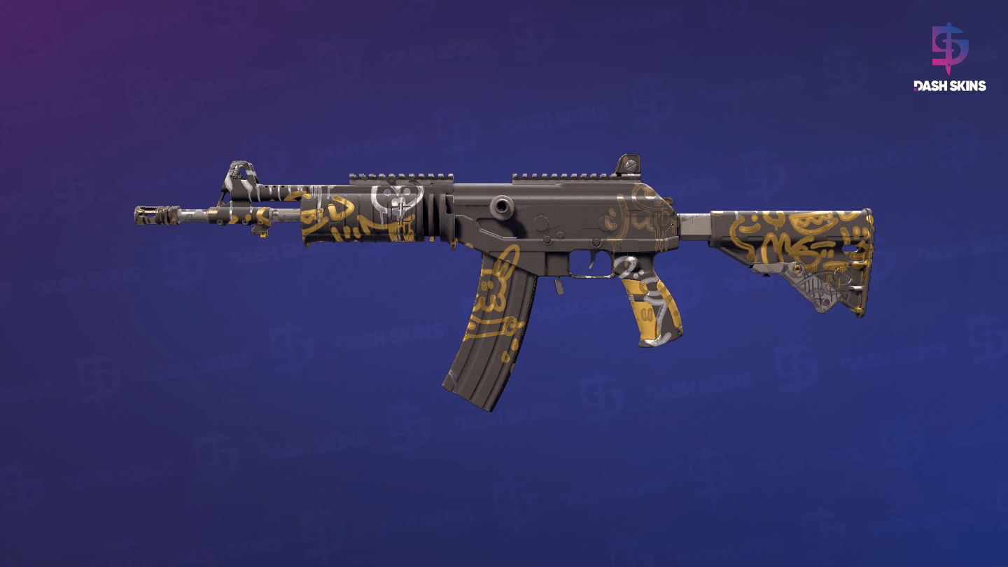 Galil AR | Metallic Squeezer (Minimal Wear) Screenshot Playside