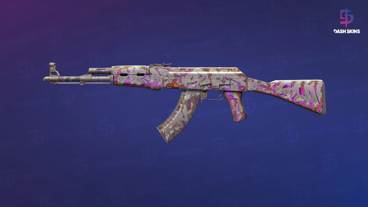 StatTrak™ AK-47 | Head Shot (Battle-Scarred) Screenshot Playside