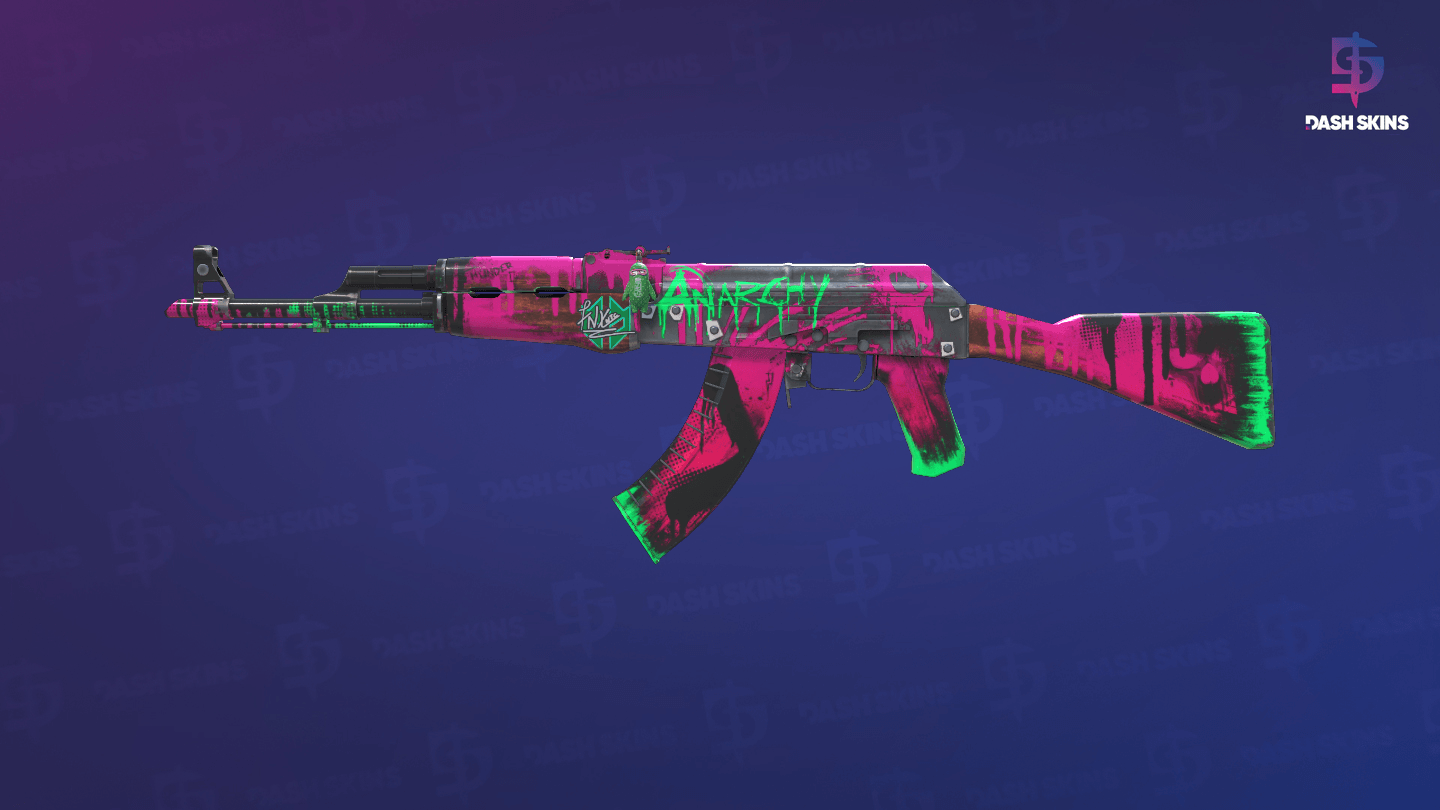 AK-47 | Neon Revolution (Field-Tested) Screenshot Playside