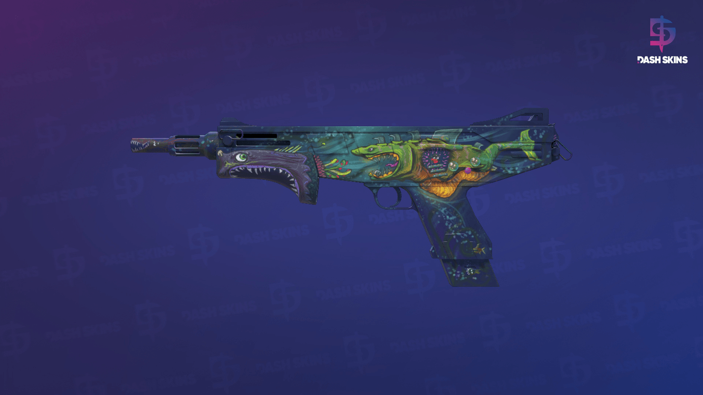 MAG-7 | Monster Call (Well-Worn) Screenshot Playside