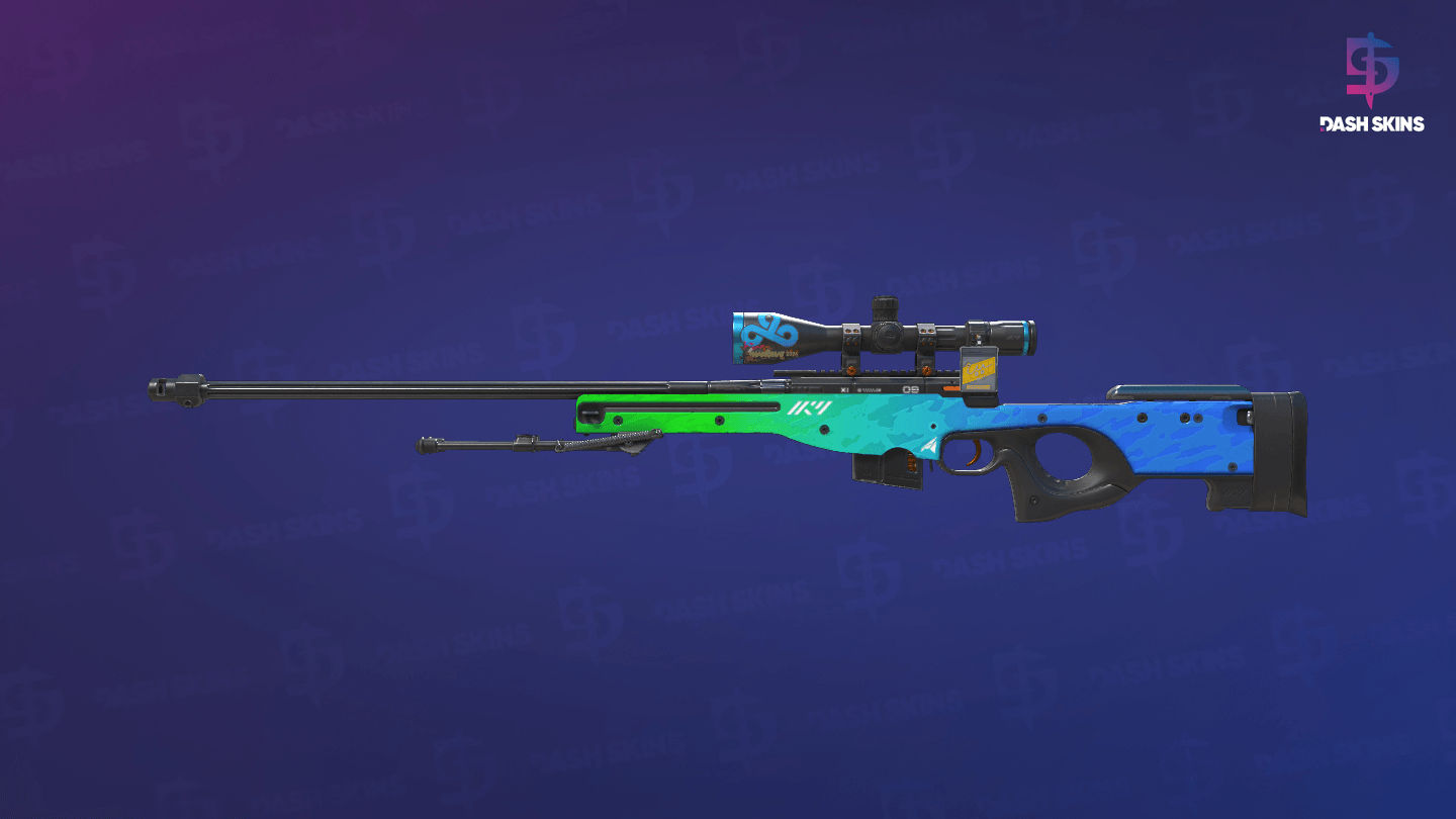 AWP | Ice Coaled (Minimal Wear) Screenshot Playside