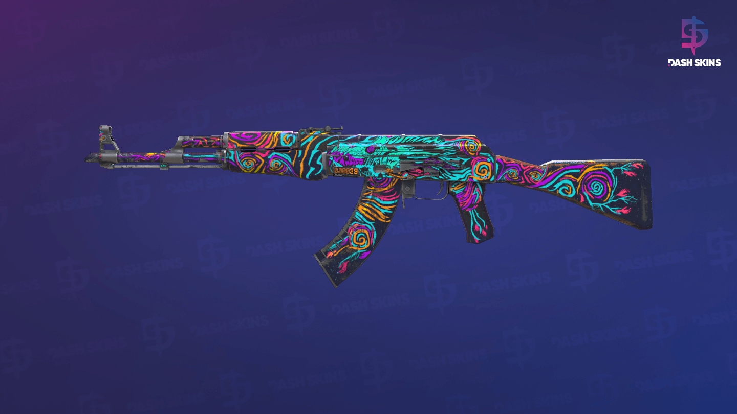 StatTrak™ AK-47 | Nightwish (Well-Worn) Screenshot Playside