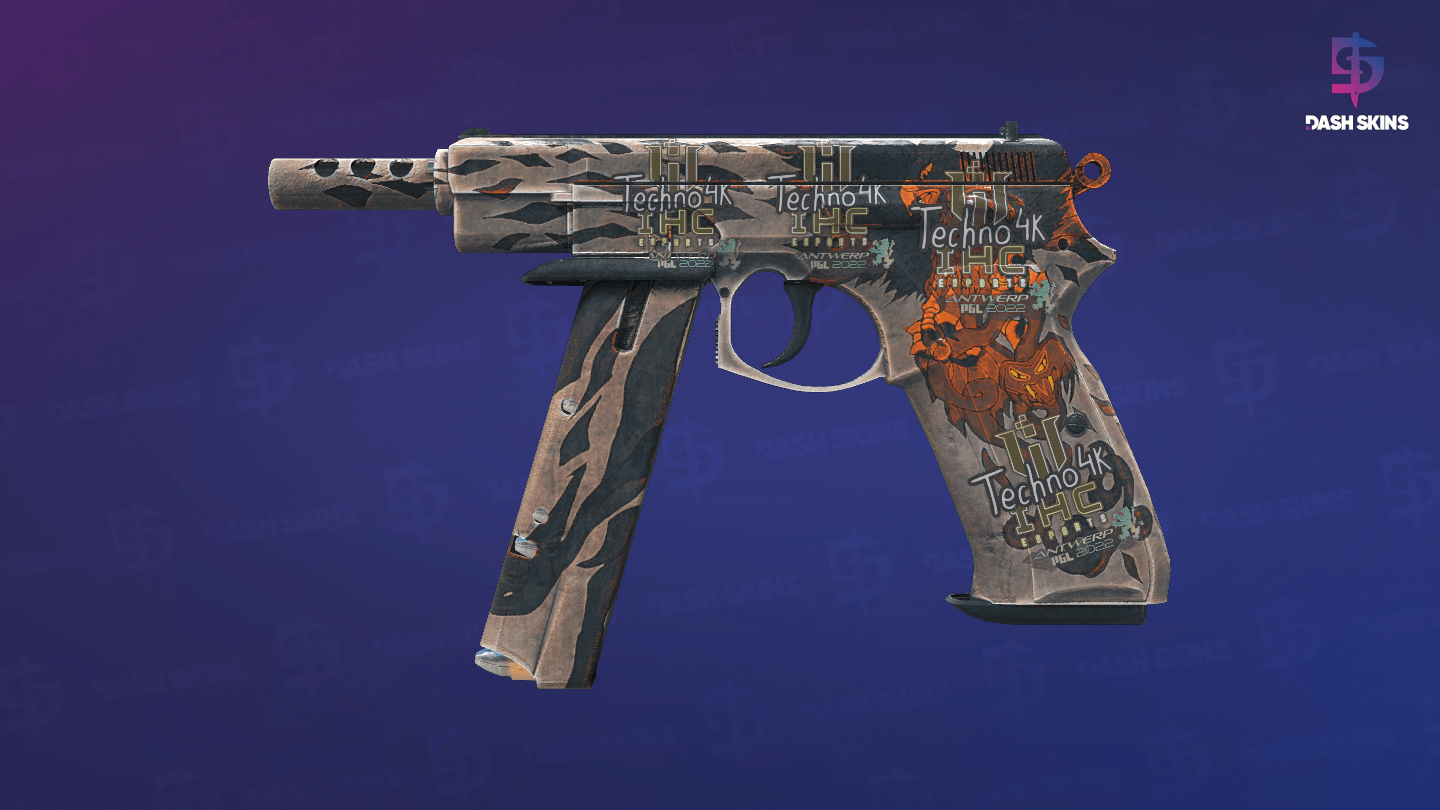 CZ75-Auto | Circaetus (Factory New) Screenshot Playside