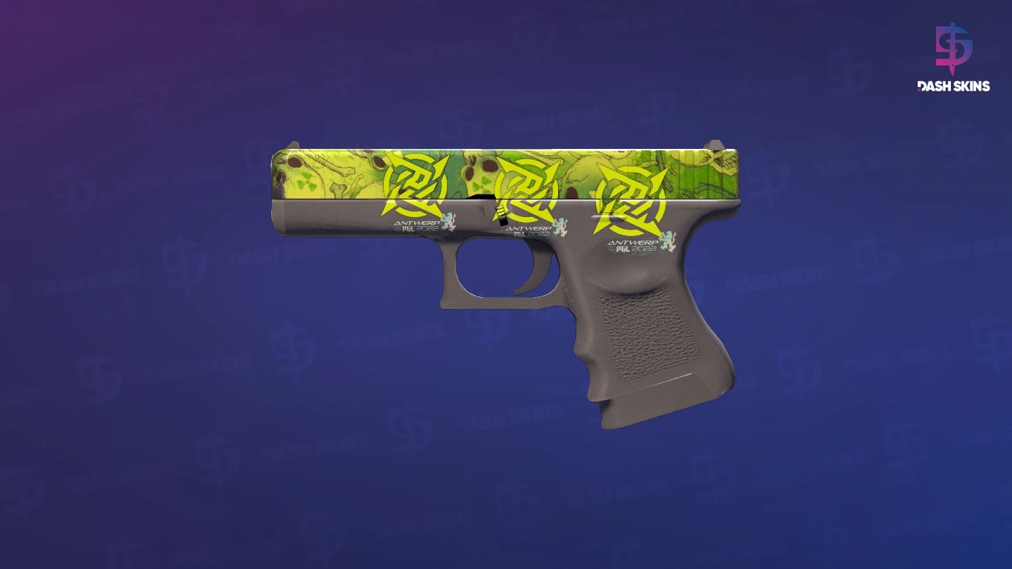 Glock-18 | Nuclear Garden (Field-Tested) Screenshot Playside
