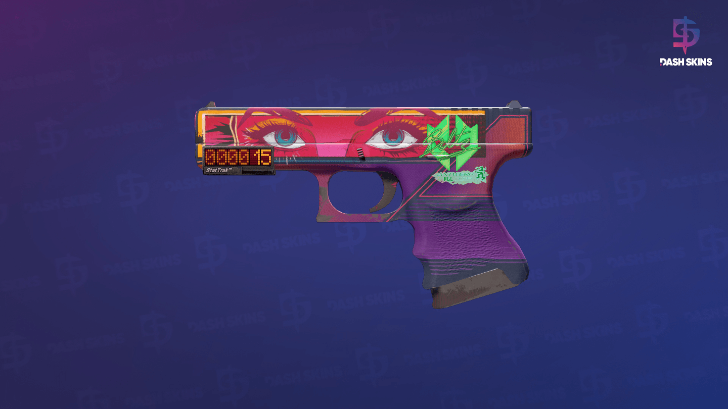StatTrak™ Glock-18 | Vogue (Field-Tested) Screenshot Playside