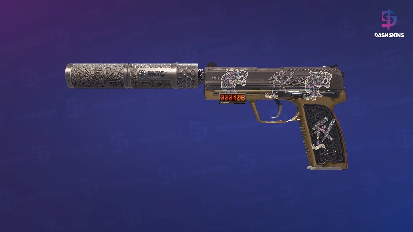 StatTrak™ USP-S | Lead Conduit (Well-Worn) Screenshot Playside
