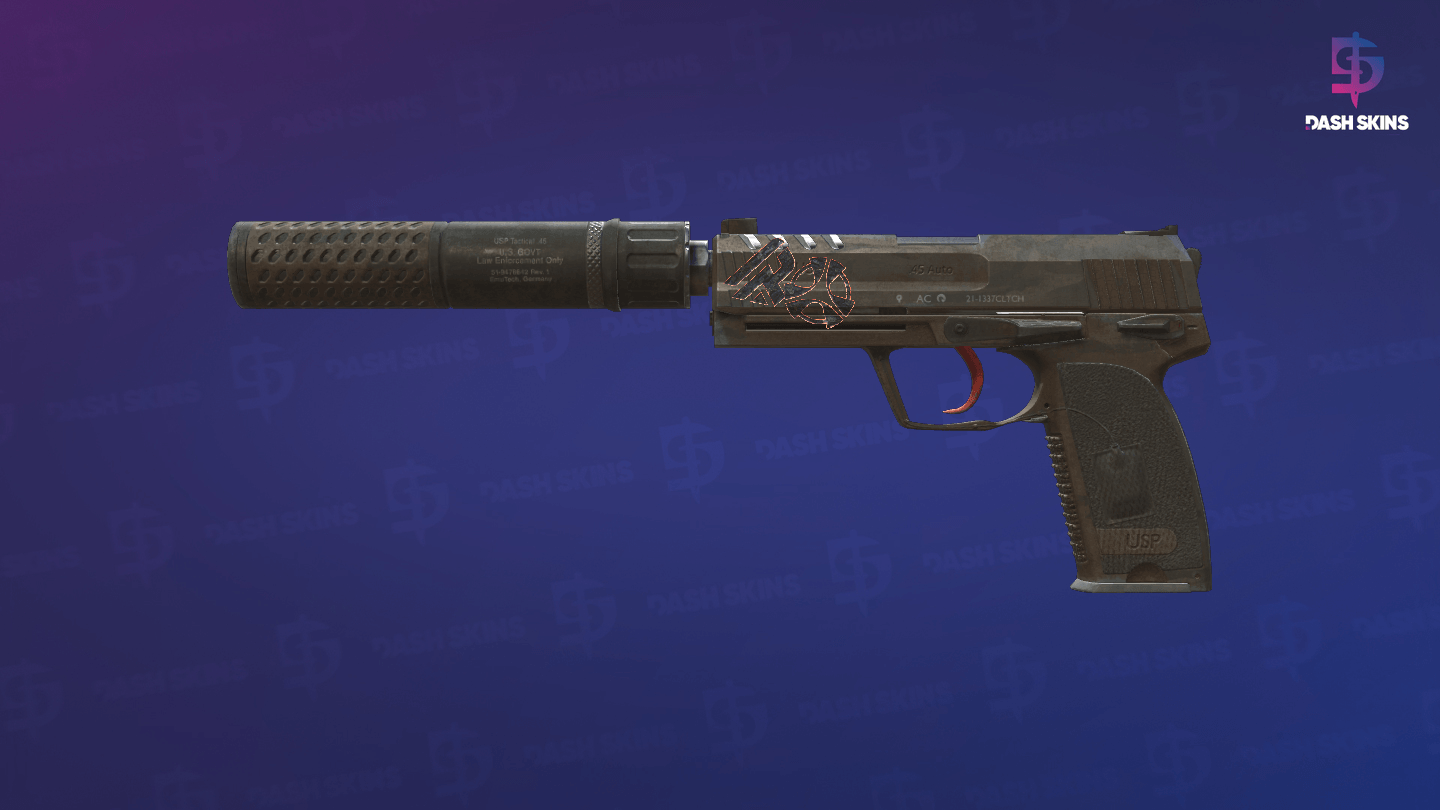 USP-S | Desert Tactical (Battle-Scarred) Screenshot Playside