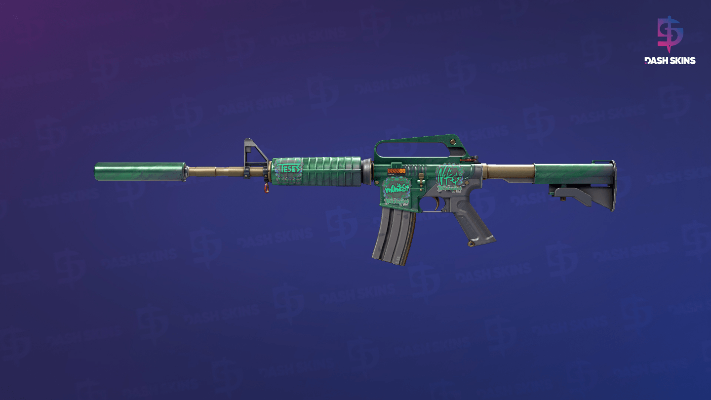StatTrak™ M4A1-S | Electrum (Minimal Wear) Screenshot Playside