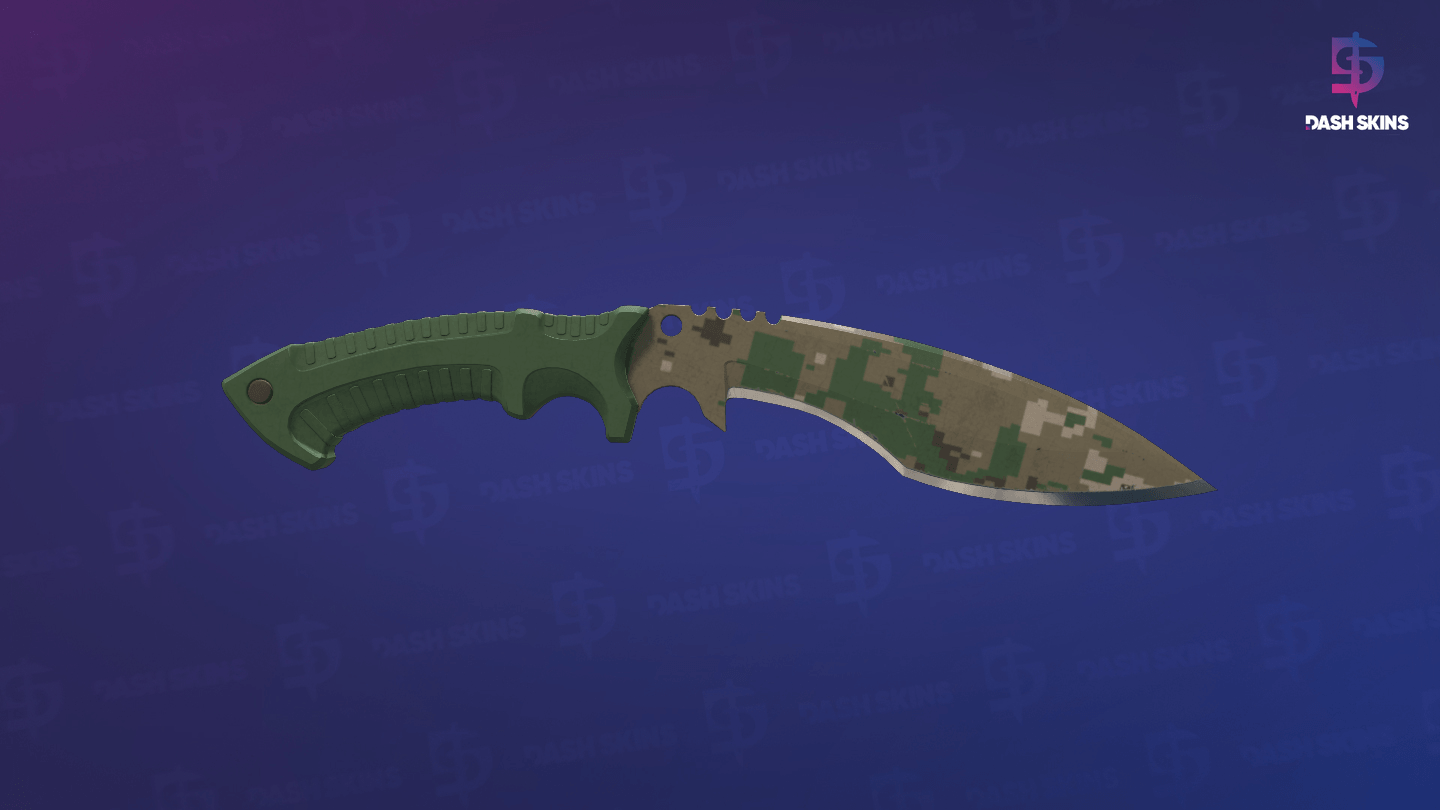 ★ Kukri Knife | Forest DDPAT (Field-Tested) Screenshot Playside