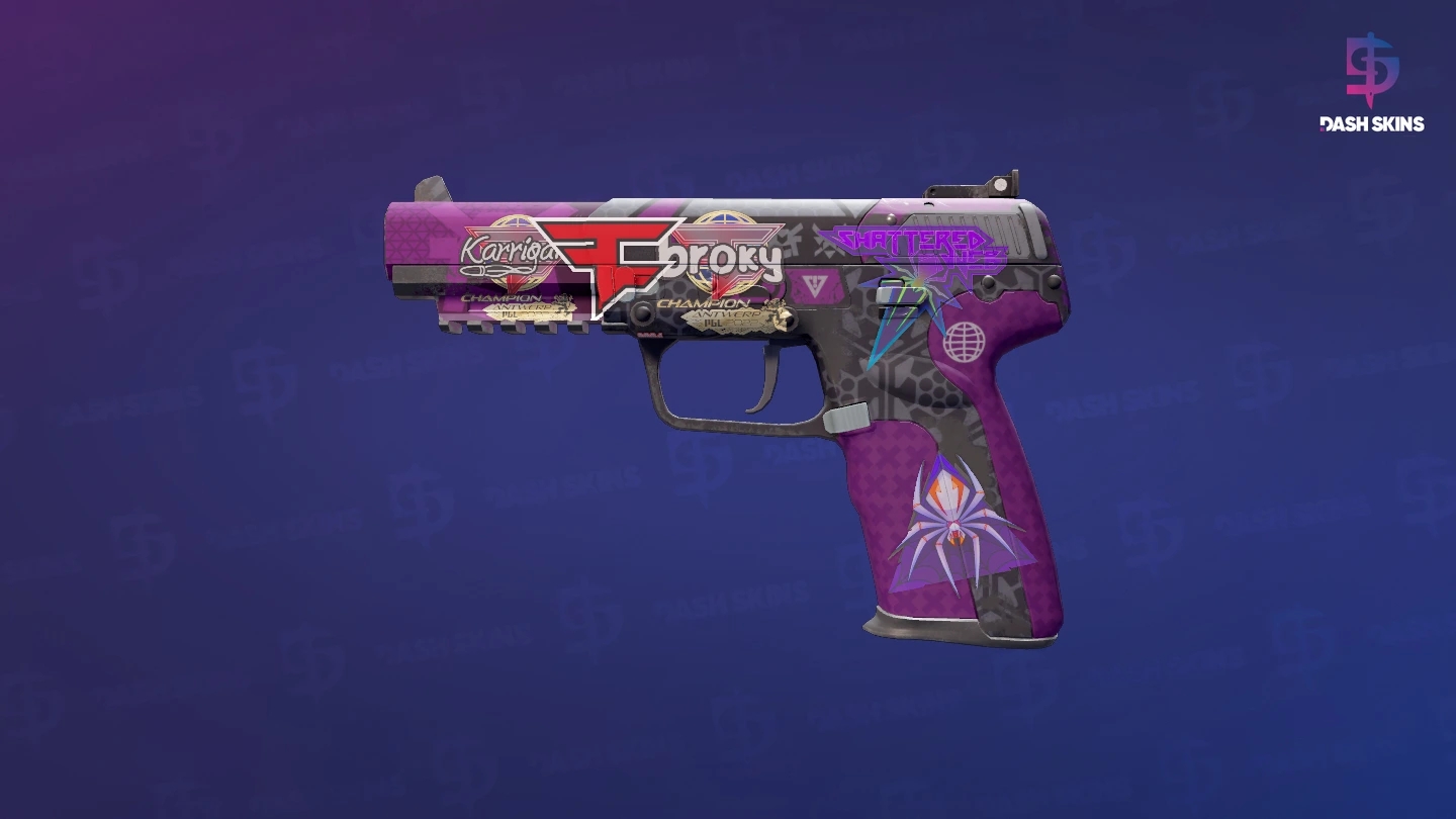 Five-SeveN | Violent Daimyo (Field-Tested) Screenshot Playside