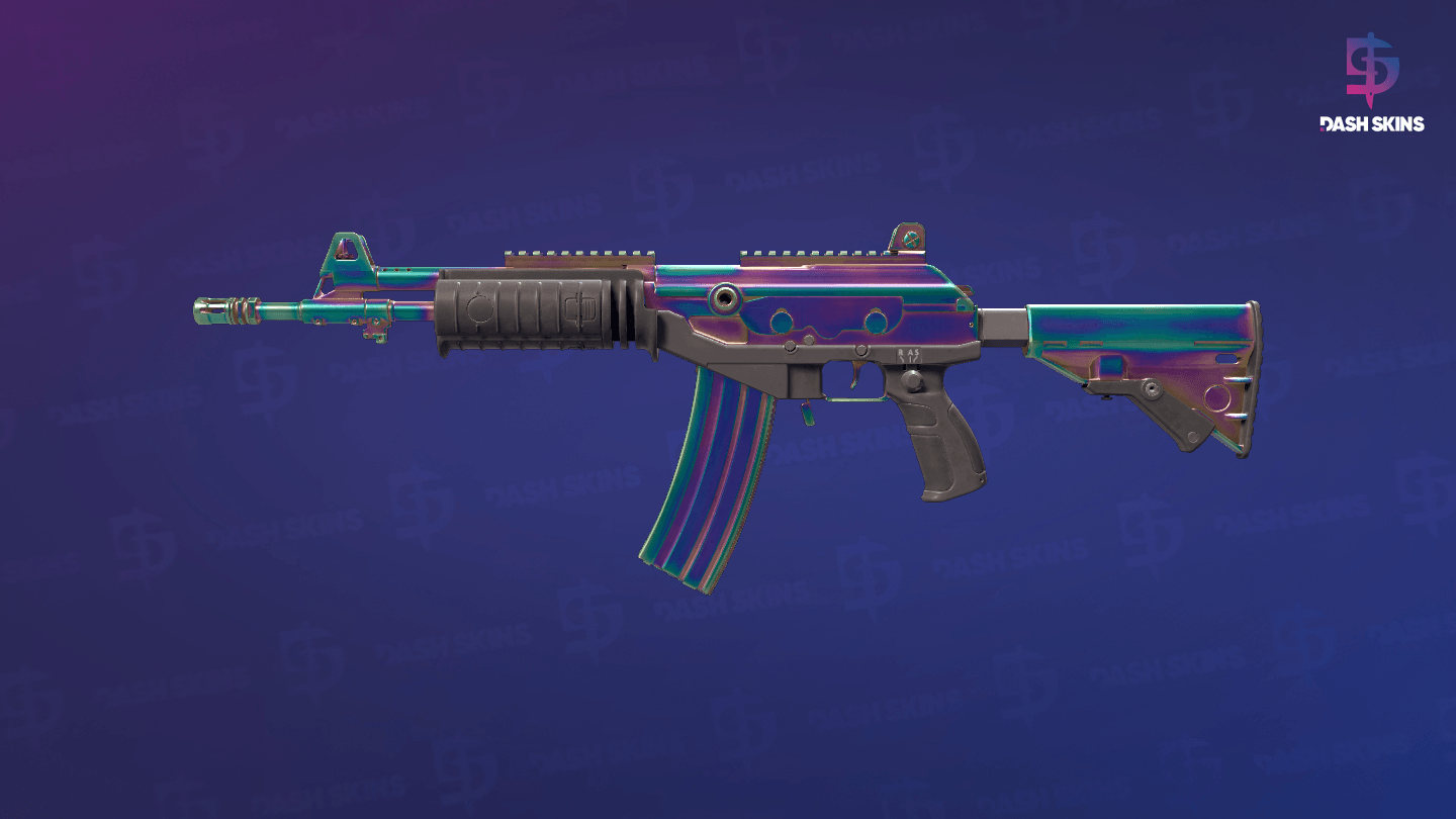 Galil AR | Rainbow Spoon (Minimal Wear) Screenshot Playside