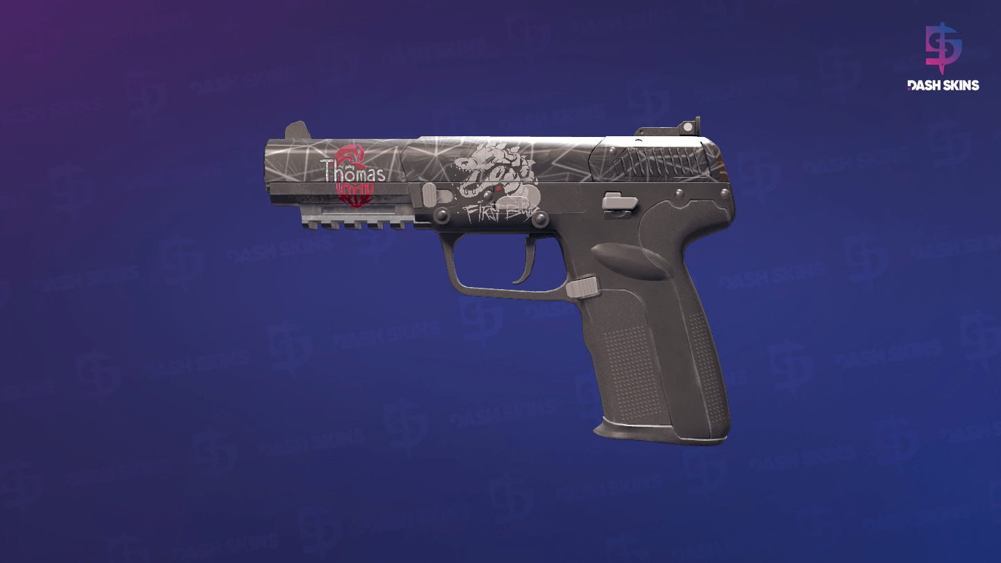 Five-SeveN | Silver Quartz (Factory New) Screenshot Playside