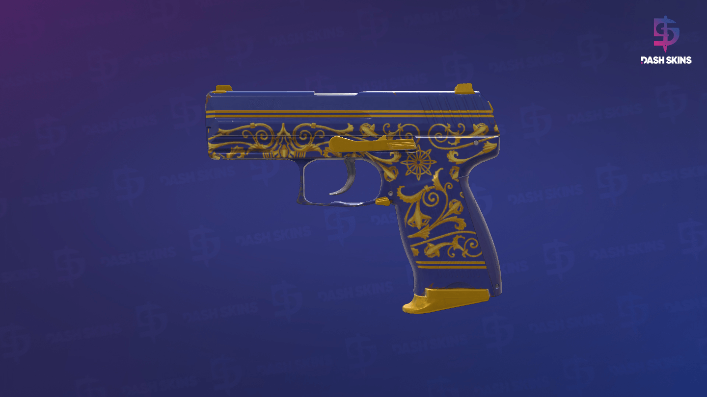 P2000 | Royal Baroque (Minimal Wear) Screenshot Playside