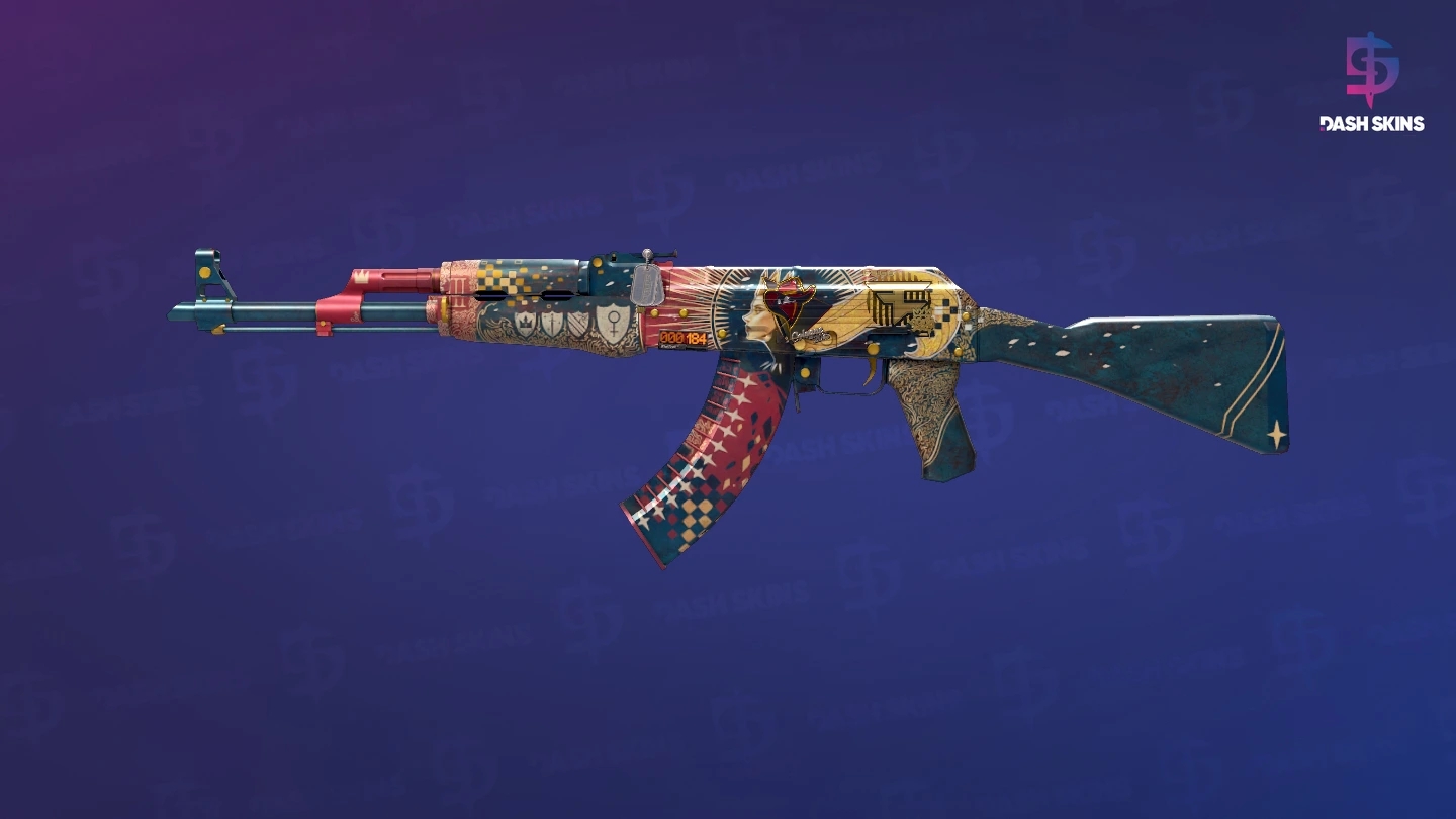 StatTrak™ AK-47 | The Empress (Field-Tested) Screenshot Playside