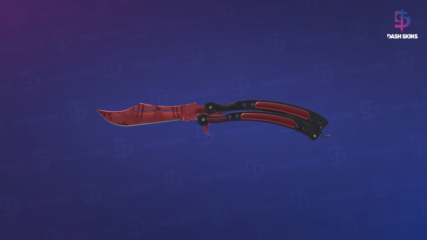 ★ Butterfly Knife | Slaughter (Minimal Wear) Screenshot Playside