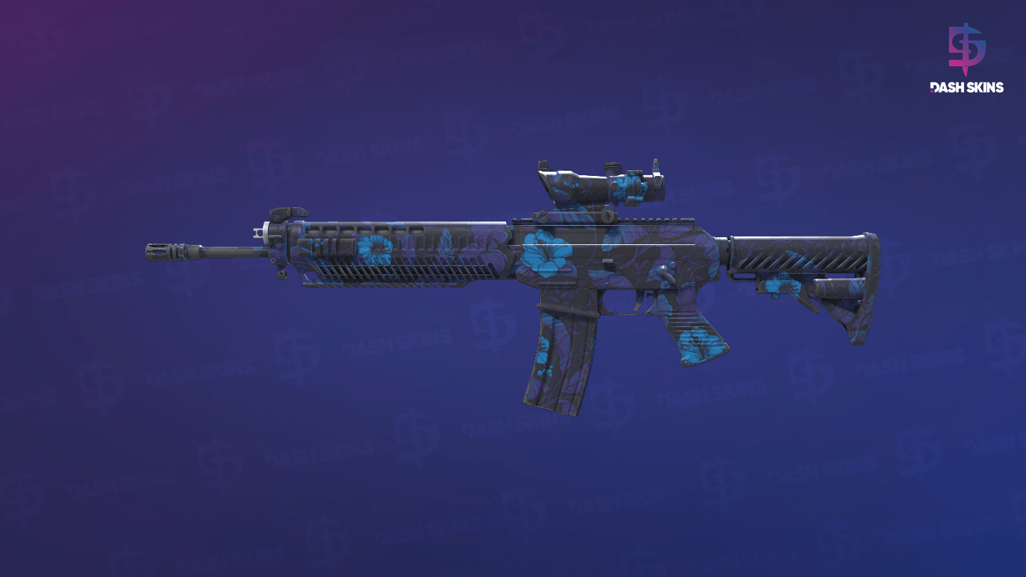 SG 553 | Aloha (Field-Tested) Screenshot Playside