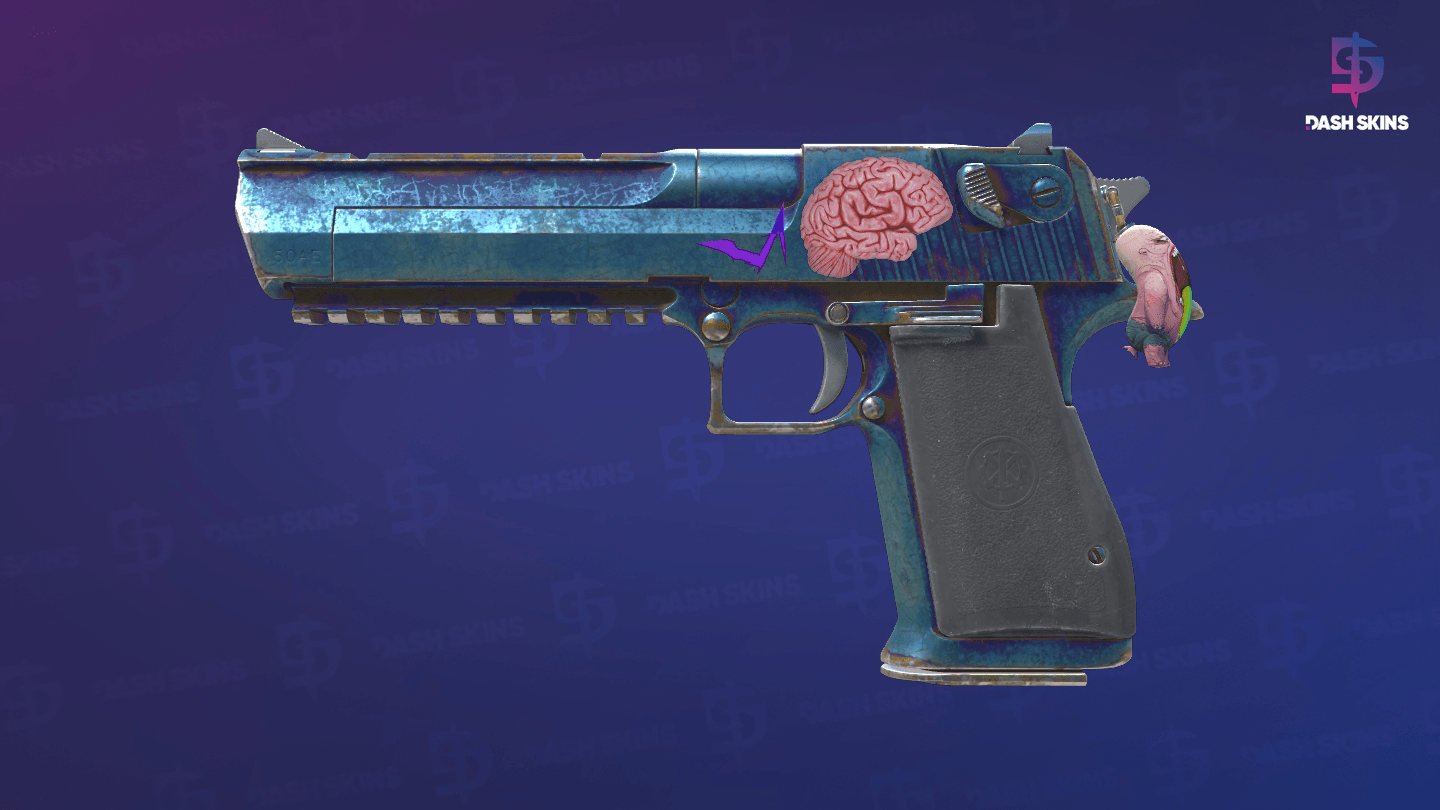 Desert Eagle | Heat Treated (Battle-Scarred) Screenshot Playside