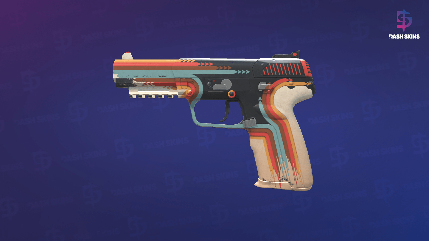 Five-SeveN | Retrobution (Field-Tested) Screenshot Playside