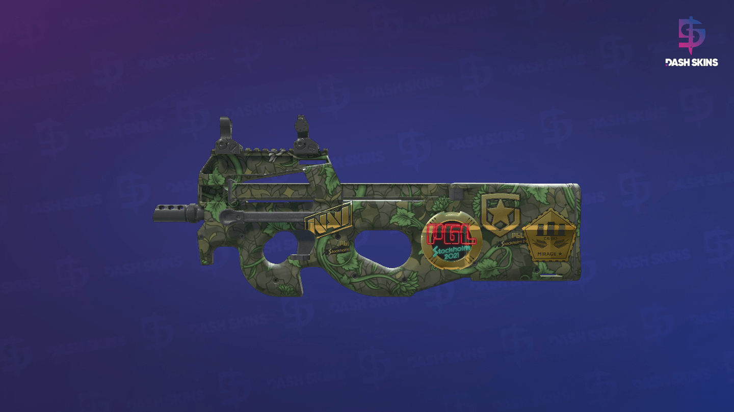 Souvenir P90 | Verdant Growth (Factory New) Screenshot Playside