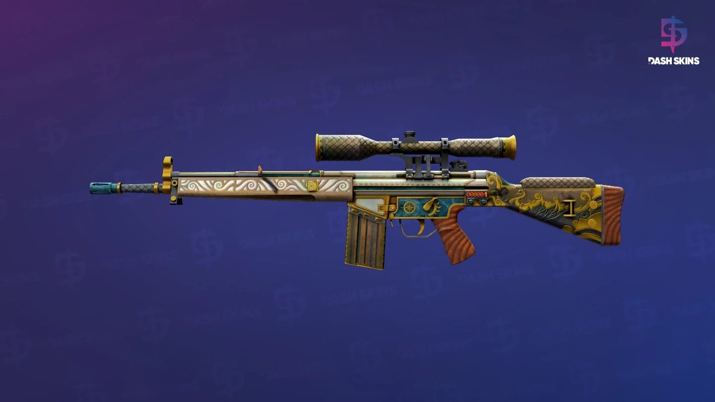 StatTrak™ G3SG1 | High Seas (Field-Tested) Screenshot Playside