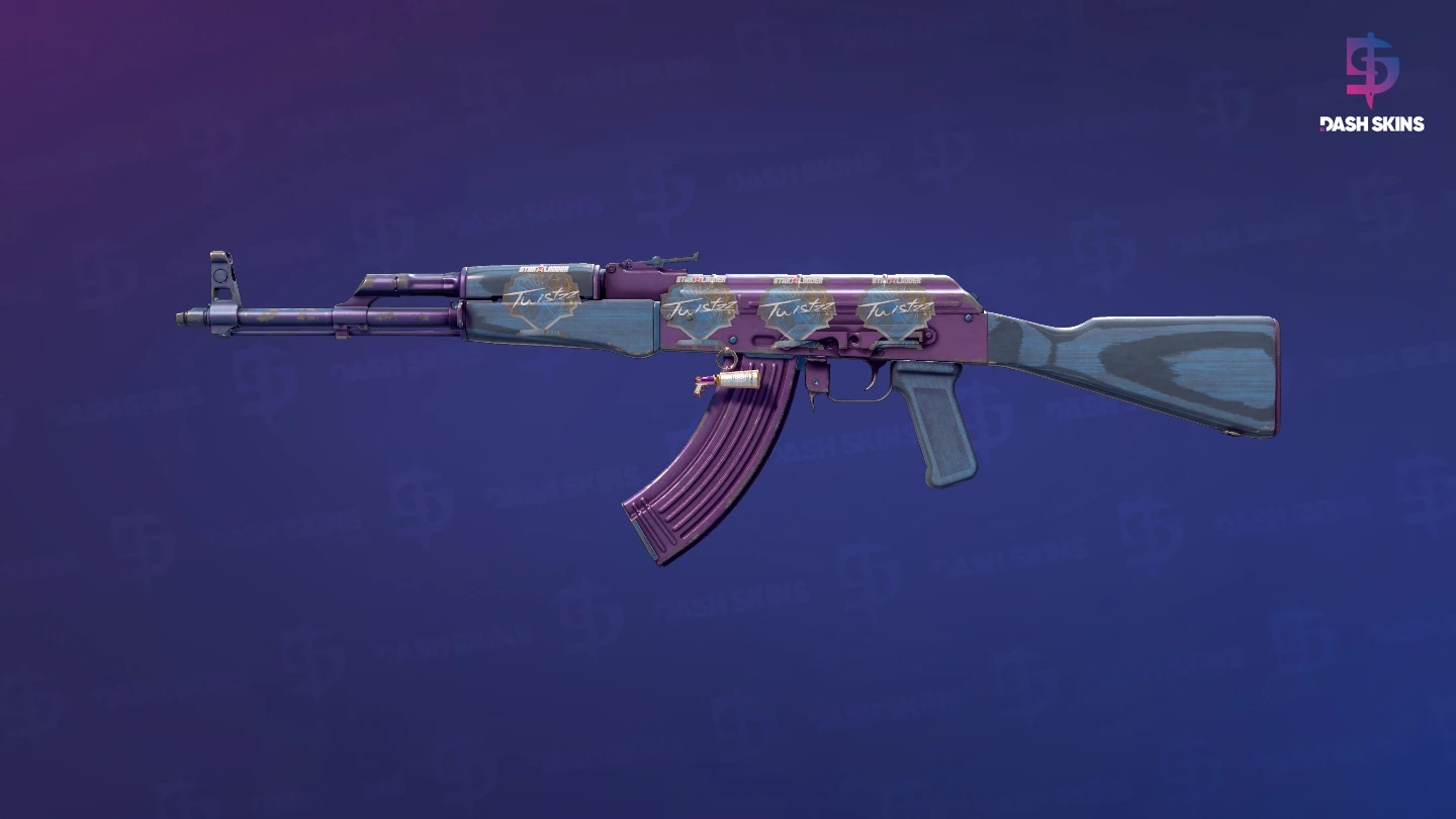 AK-47 | Midnight Laminate (Field-Tested) Screenshot Playside