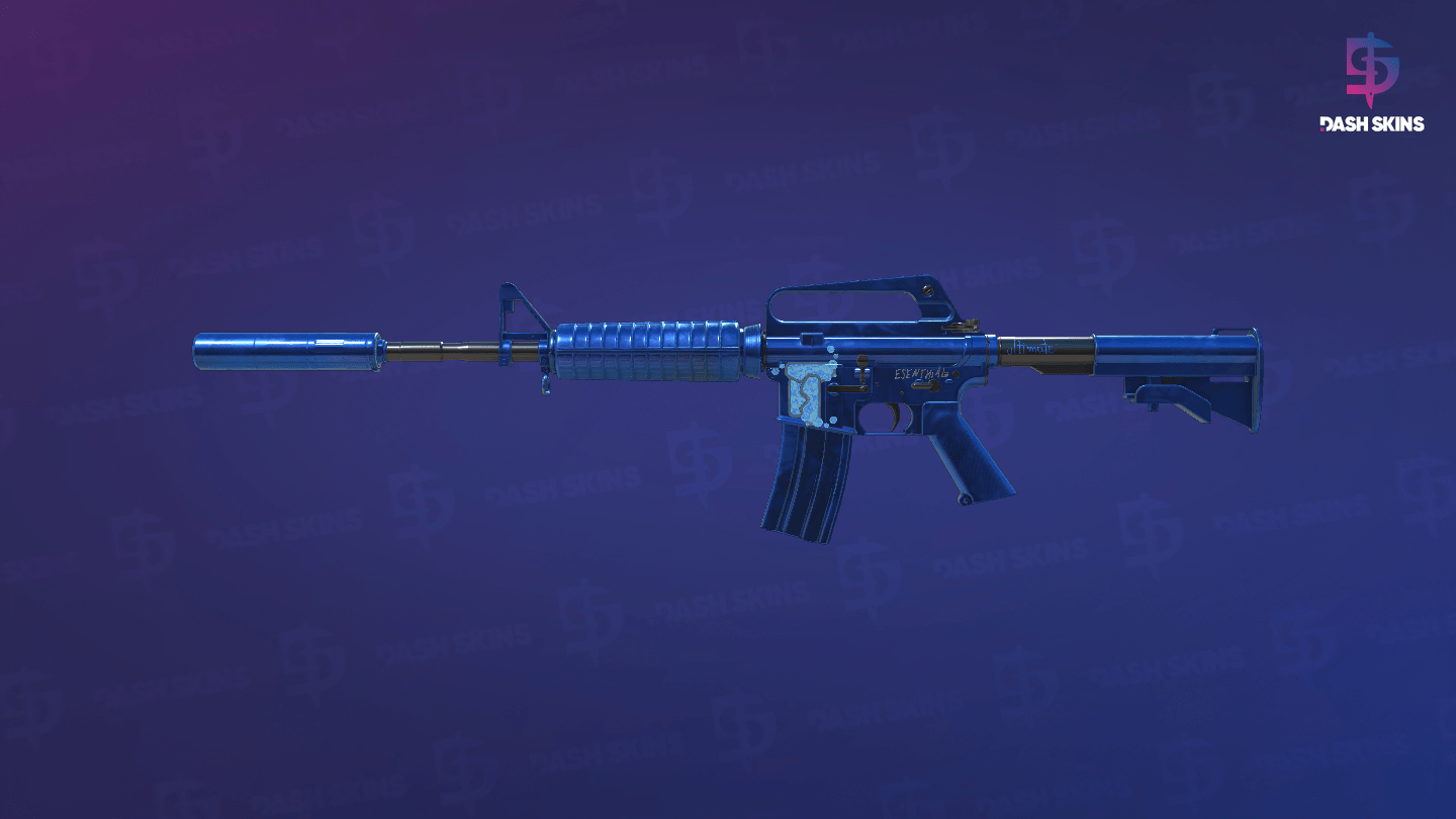 M4A1-S | Blue Phosphor (Factory New) Screenshot Playside