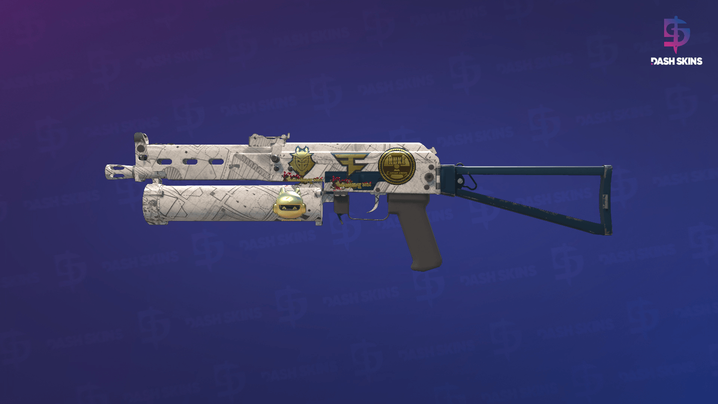 Souvenir PP-Bizon | Facility Sketch (Factory New) Screenshot Playside