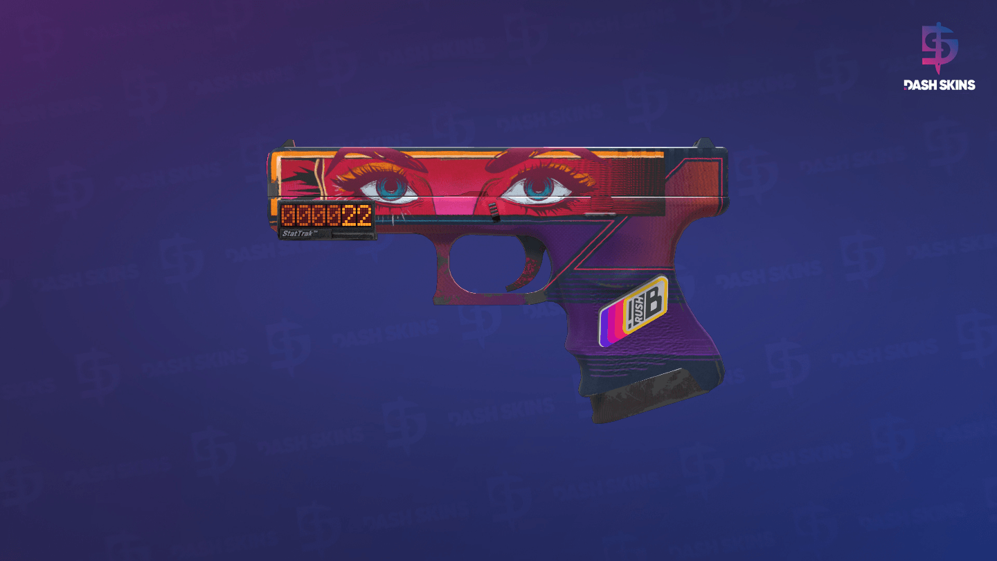StatTrak™ Glock-18 | Vogue (Field-Tested) Screenshot Playside