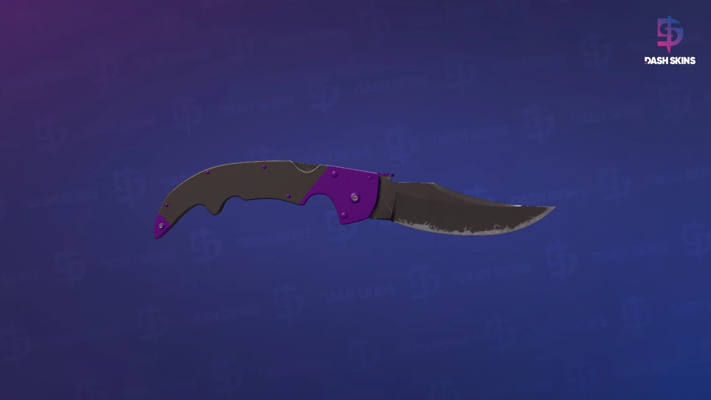 ★ Falchion Knife | Ultraviolet (Field-Tested) Screenshot Playside