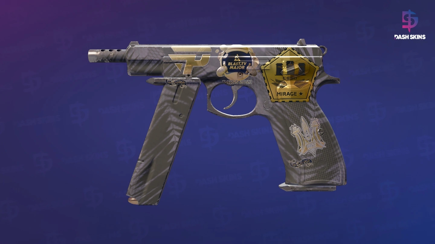 Souvenir CZ75-Auto | Midnight Palm (Minimal Wear) Screenshot Playside