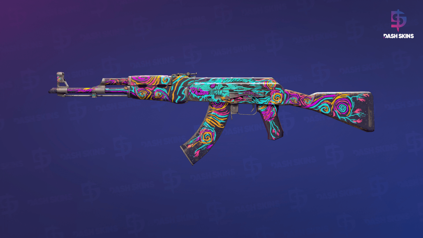 AK-47 | Nightwish (Well-Worn) Screenshot Playside