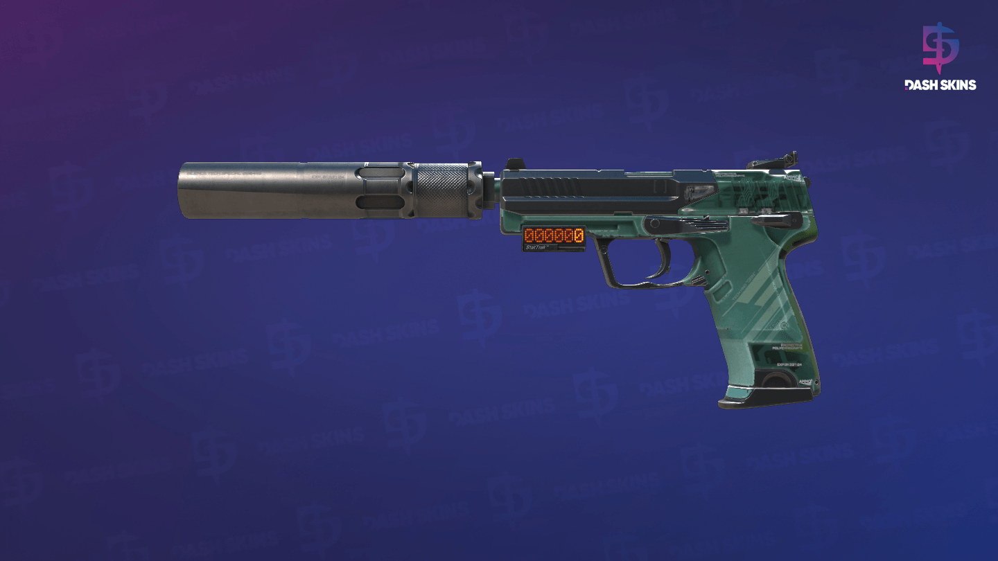 StatTrak™ USP-S | PC-GRN (Field-Tested) Screenshot Playside