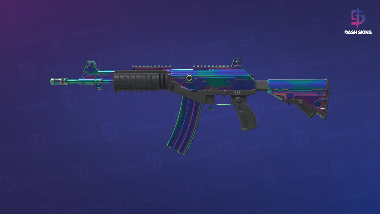 Galil AR | Rainbow Spoon (Minimal Wear) Screenshot Playside