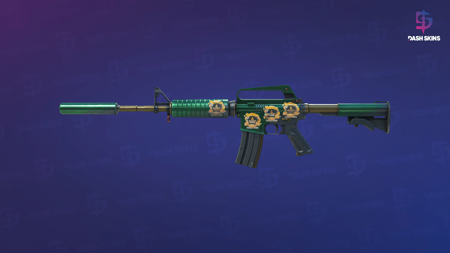 M4A1-S | Electrum (Field-Tested) Screenshot Playside