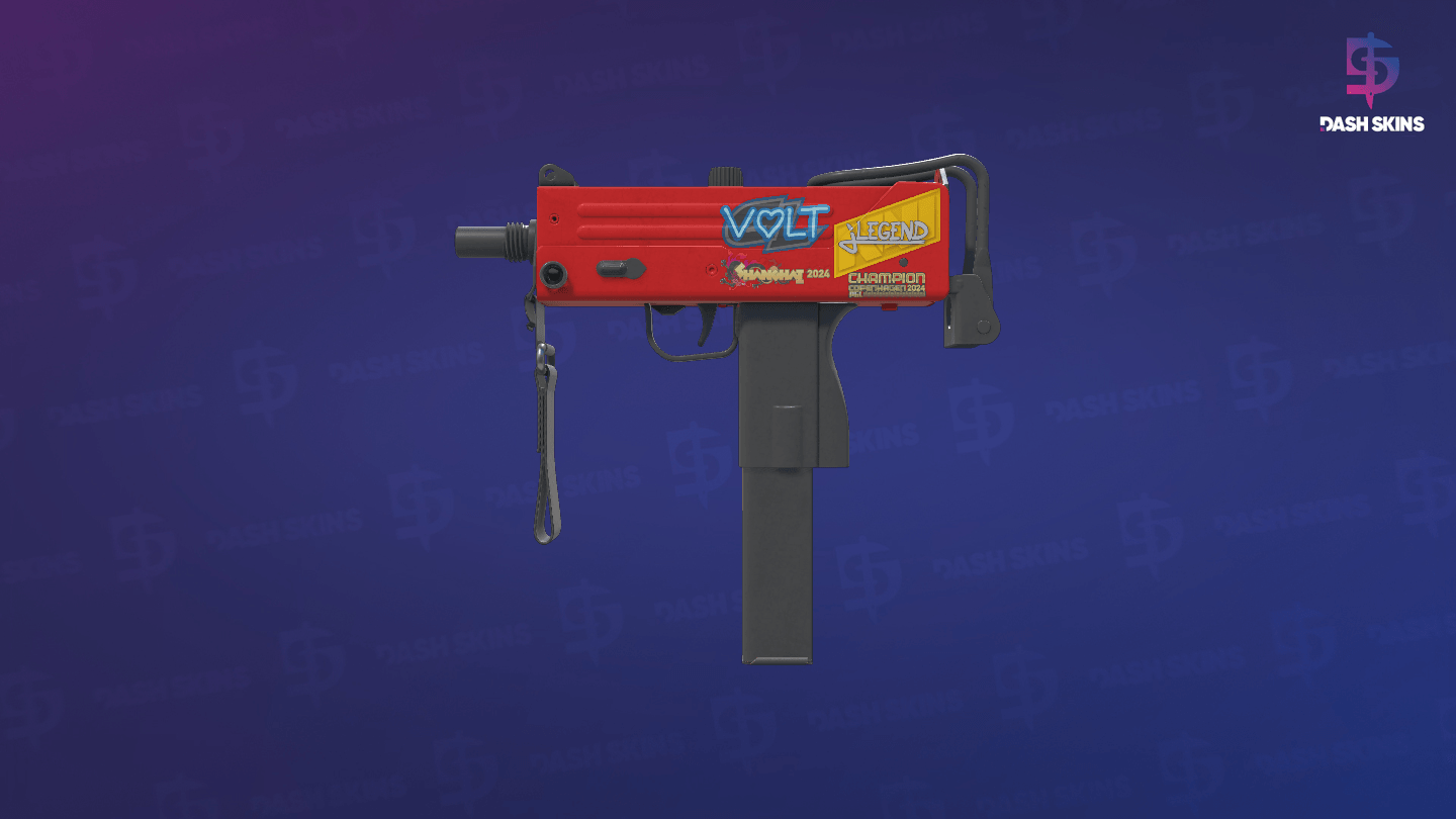 MAC-10 | Candy Apple (Minimal Wear) Screenshot Playside