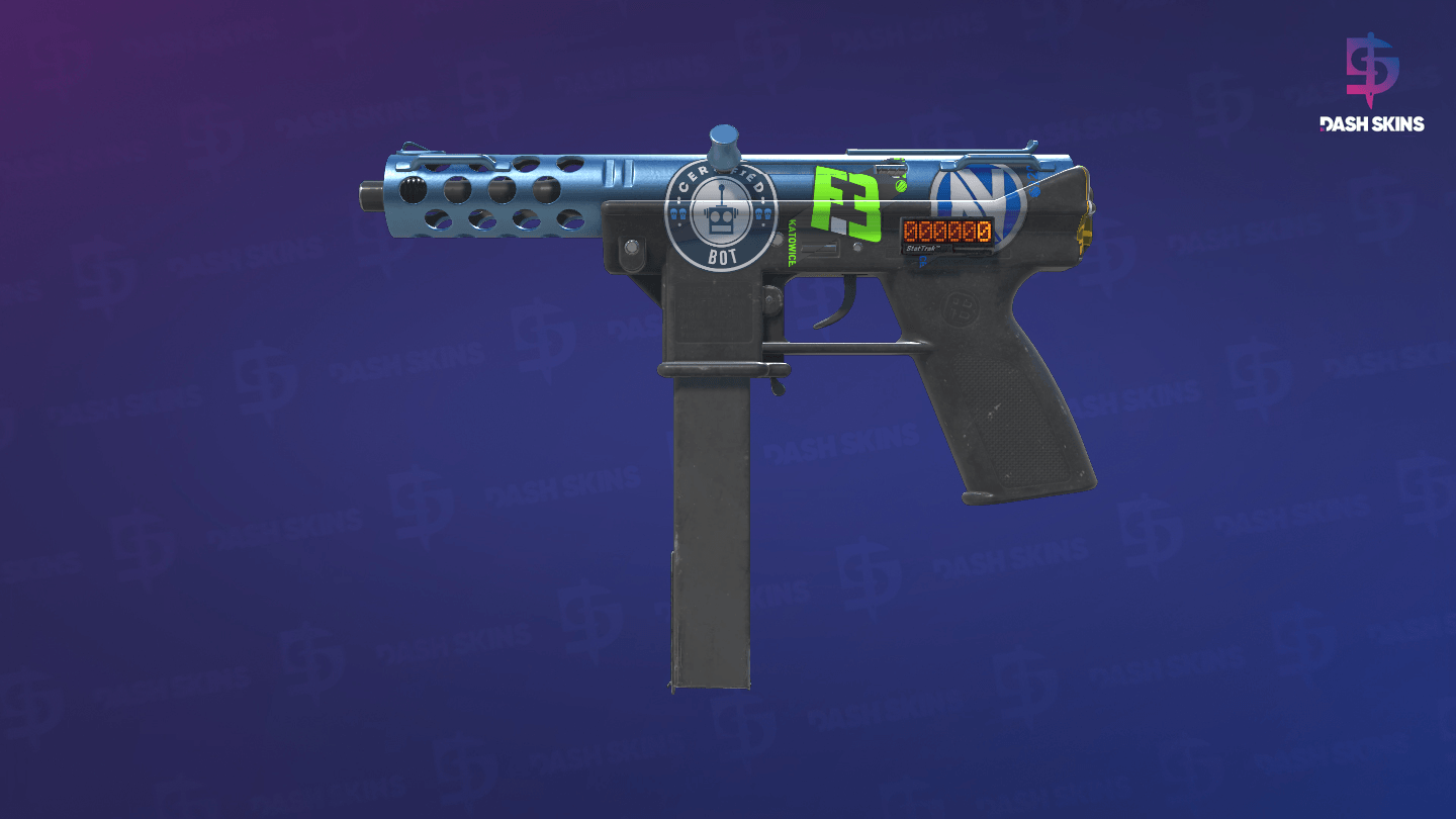 StatTrak™ Tec-9 | Blue Titanium (Factory New) Screenshot Playside