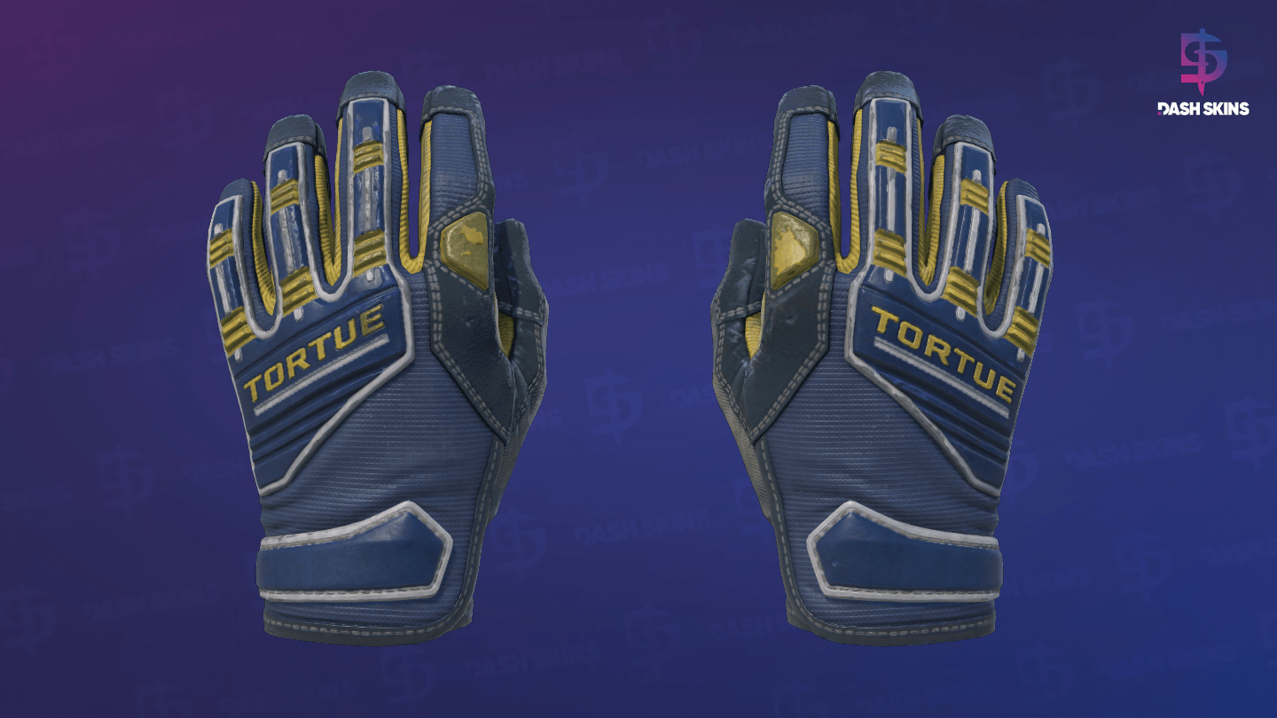 ★ Specialist Gloves | Field Agent (Well-Worn) Screenshot Playside