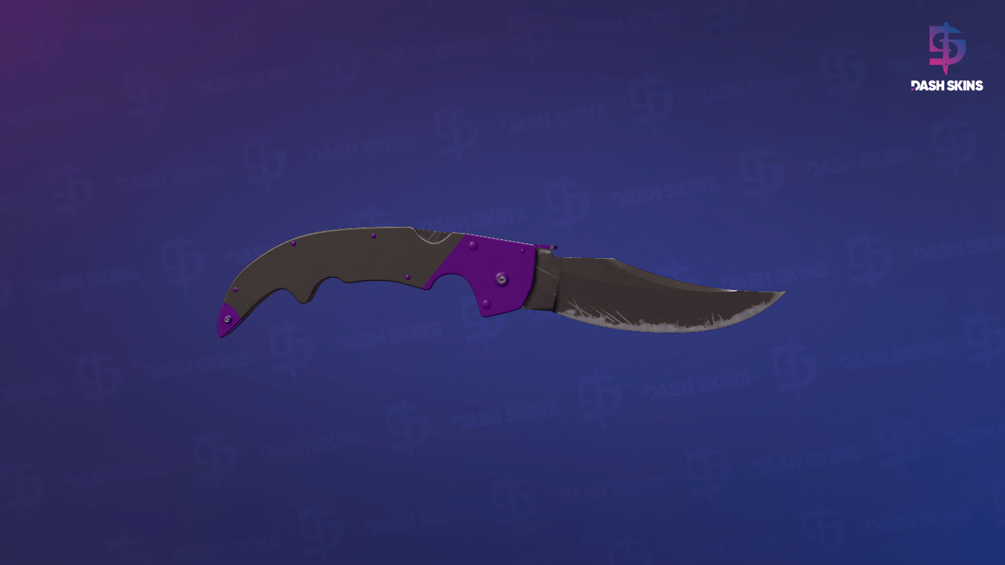 ★ Falchion Knife | Ultraviolet (Field-Tested) Screenshot Playside