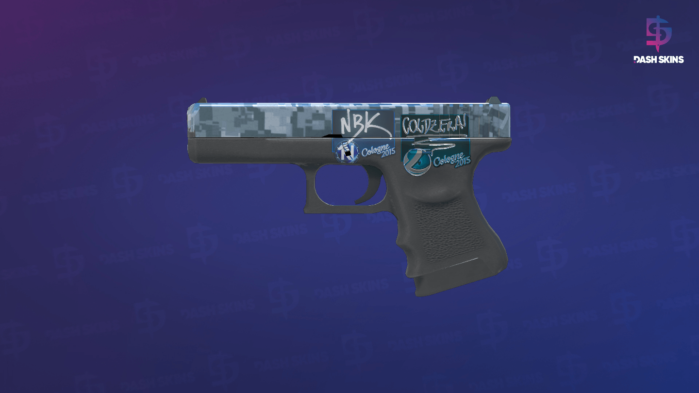 Glock-18 | Steel Disruption (Minimal Wear) Screenshot Playside