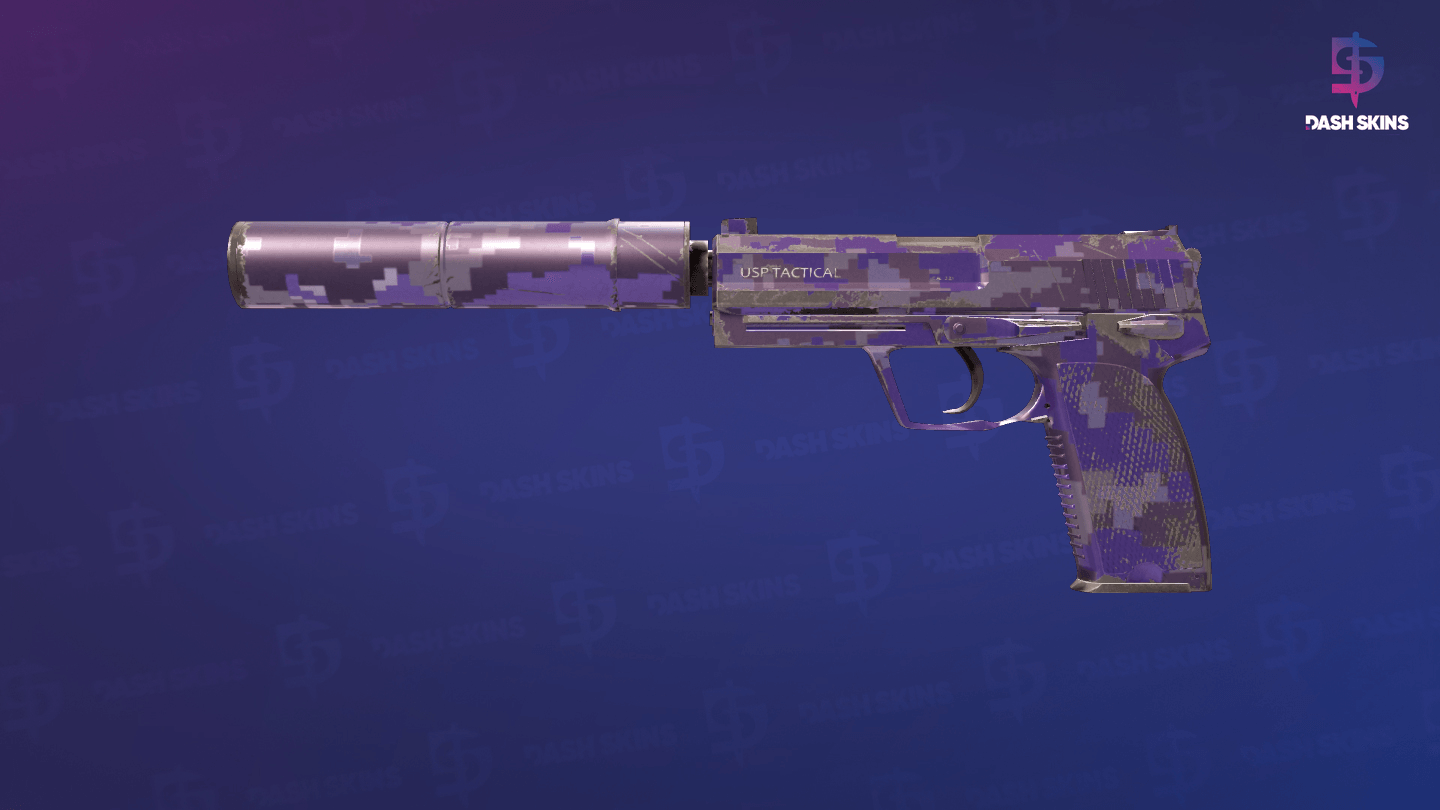 USP-S | Purple DDPAT (Field-Tested) Screenshot Playside