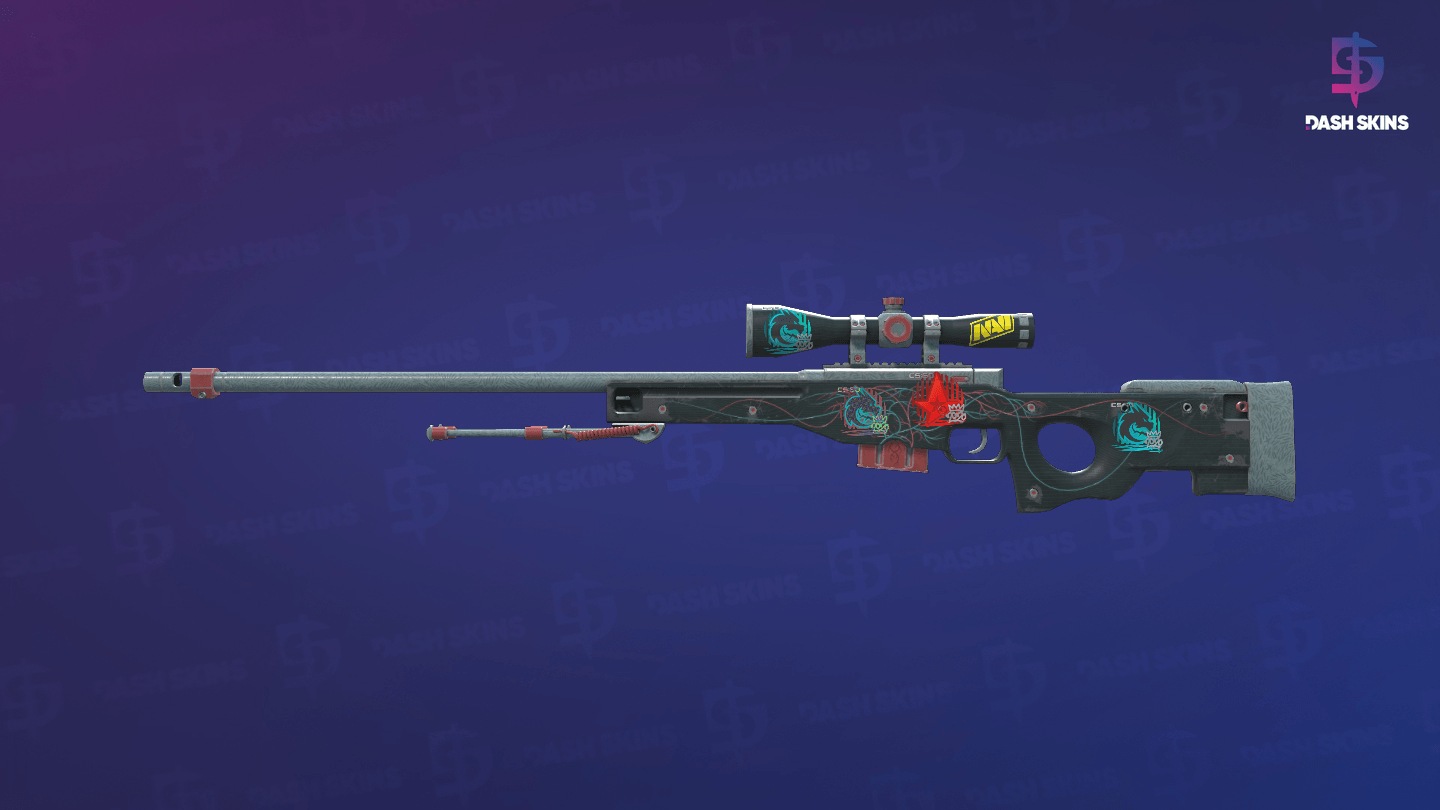 AWP | Capillary (Field-Tested) Screenshot Playside