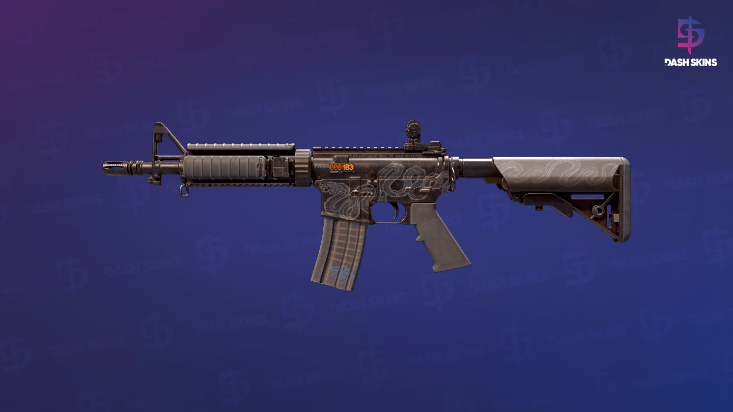 StatTrak™ M4A4 | Etch Lord (Field-Tested) Screenshot Playside