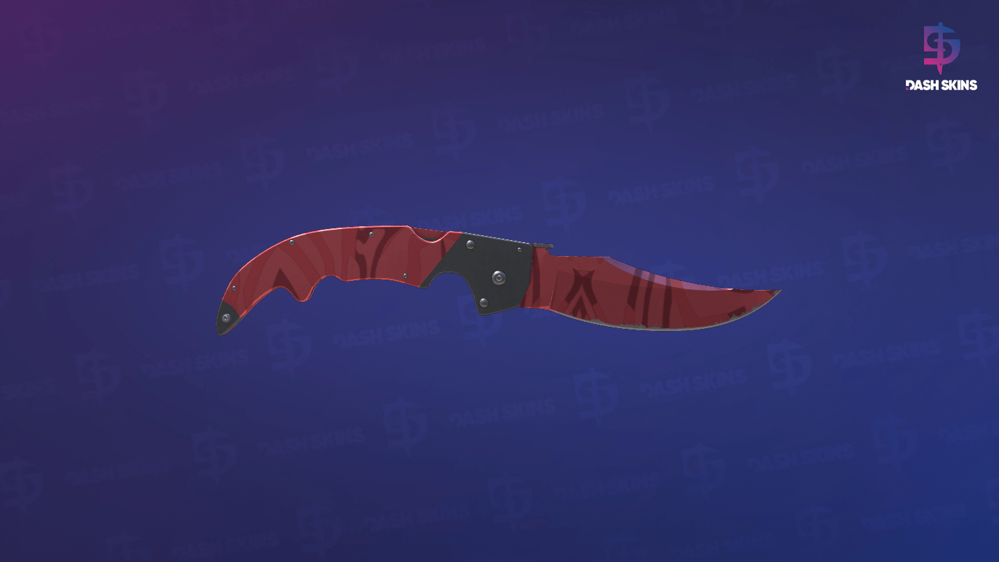 ★ Falchion Knife | Slaughter (Minimal Wear) Screenshot Playside