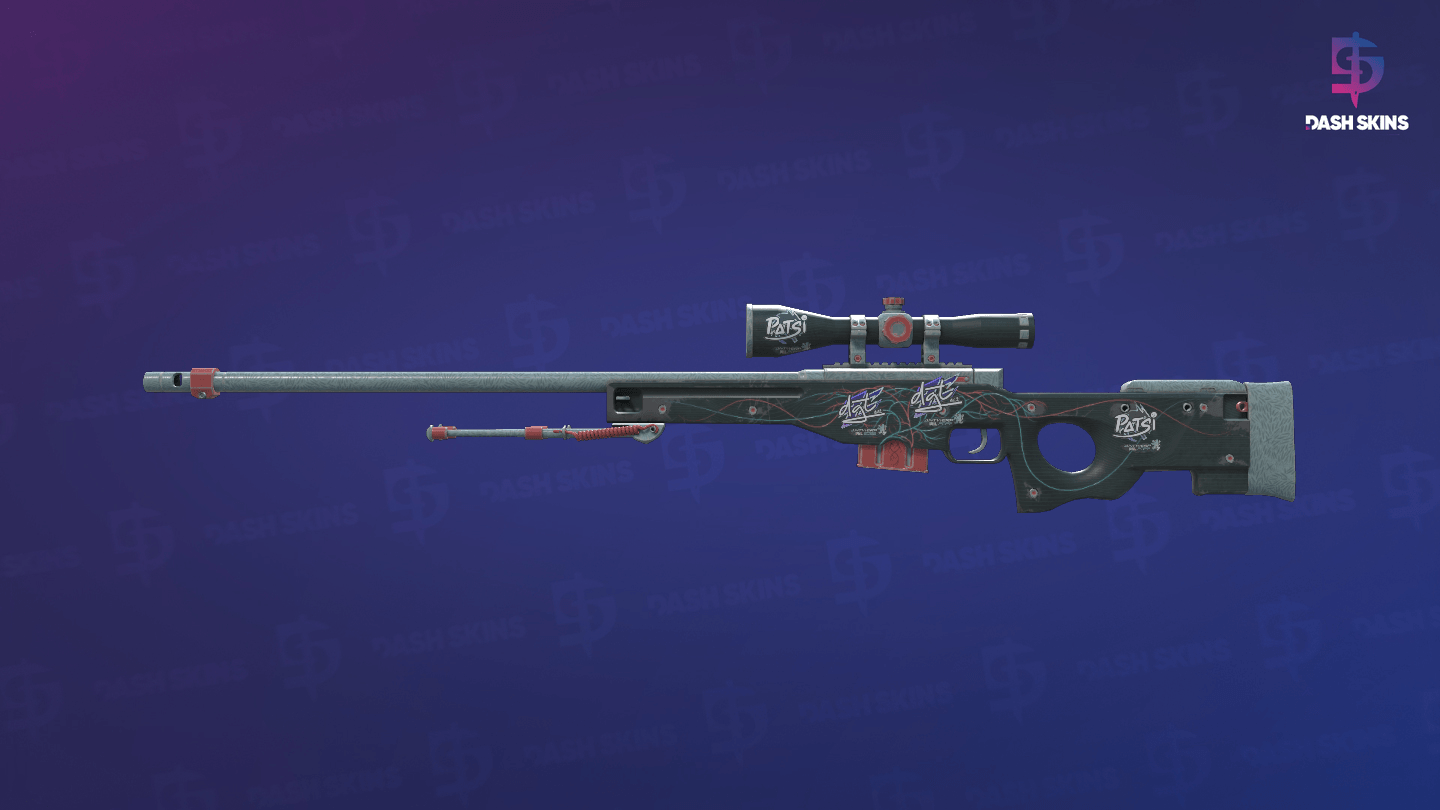 AWP | Capillary (Field-Tested) Screenshot Playside